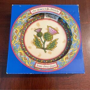 The Scottish Thistle Miniature 4" Bone China Collector Plate